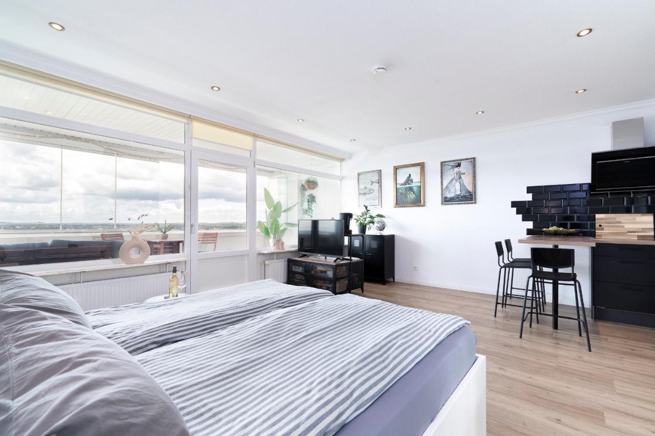 "Penthouse Wolke 12" Mit Unglaublichem Ausblick - Meerblick Sierksdorf Esterno foto