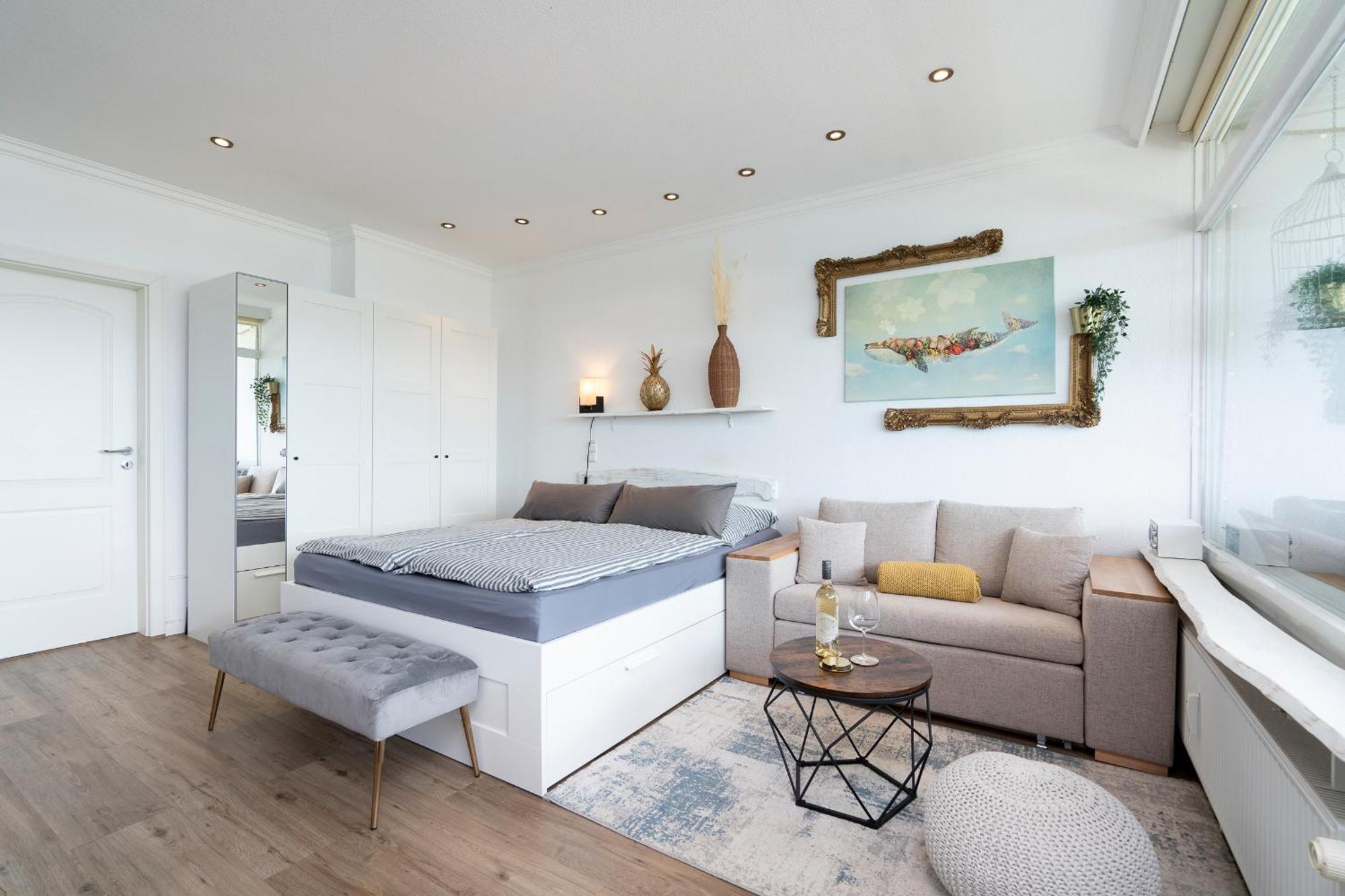 "Penthouse Wolke 12" Mit Unglaublichem Ausblick - Meerblick Sierksdorf Esterno foto
