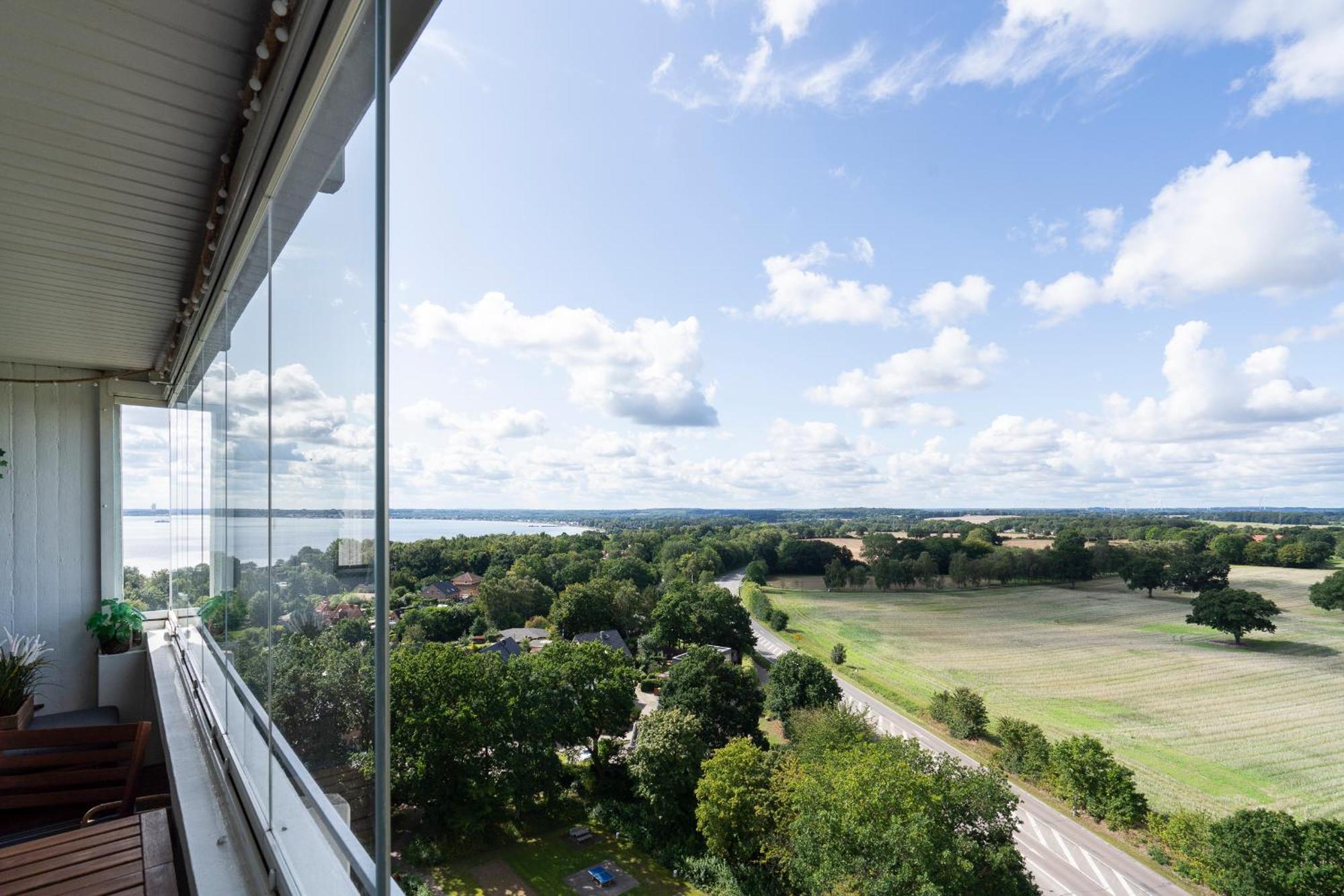 "Penthouse Wolke 12" Mit Unglaublichem Ausblick - Meerblick Sierksdorf Esterno foto