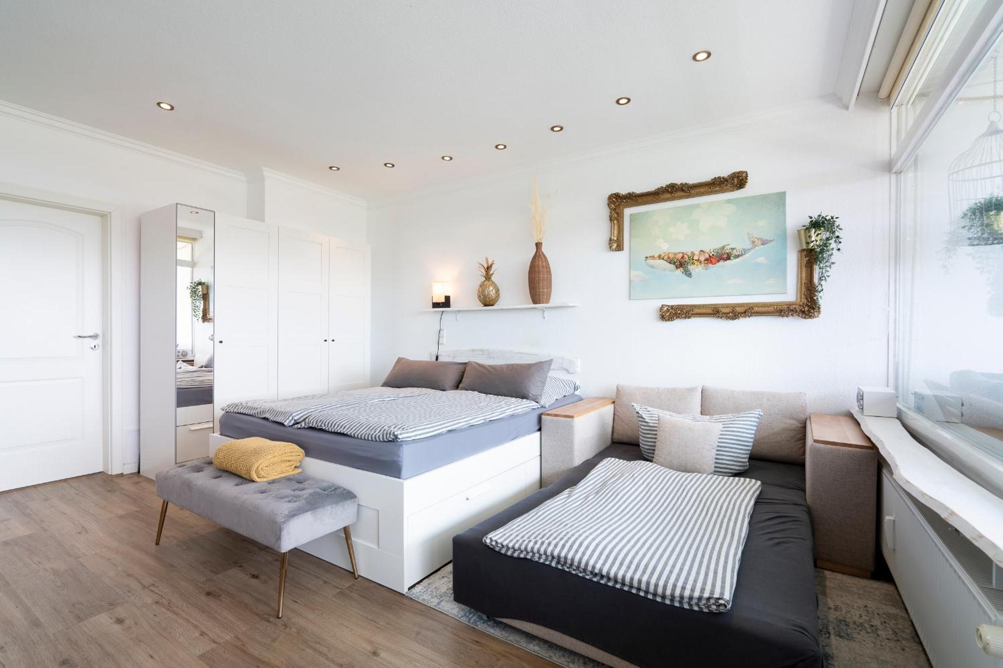 "Penthouse Wolke 12" Mit Unglaublichem Ausblick - Meerblick Sierksdorf Esterno foto